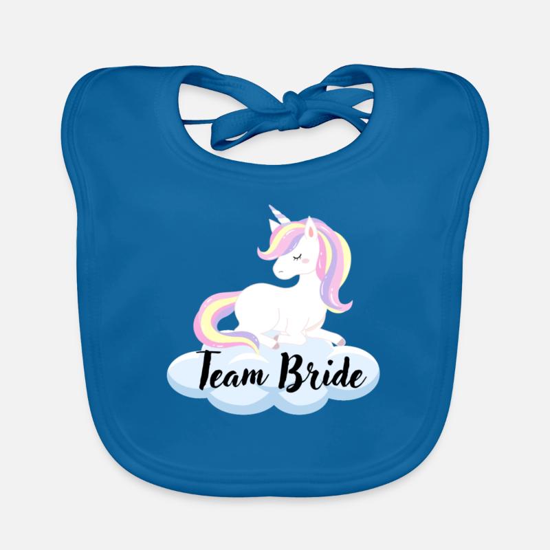 Team Bride Organic Baby Bibs