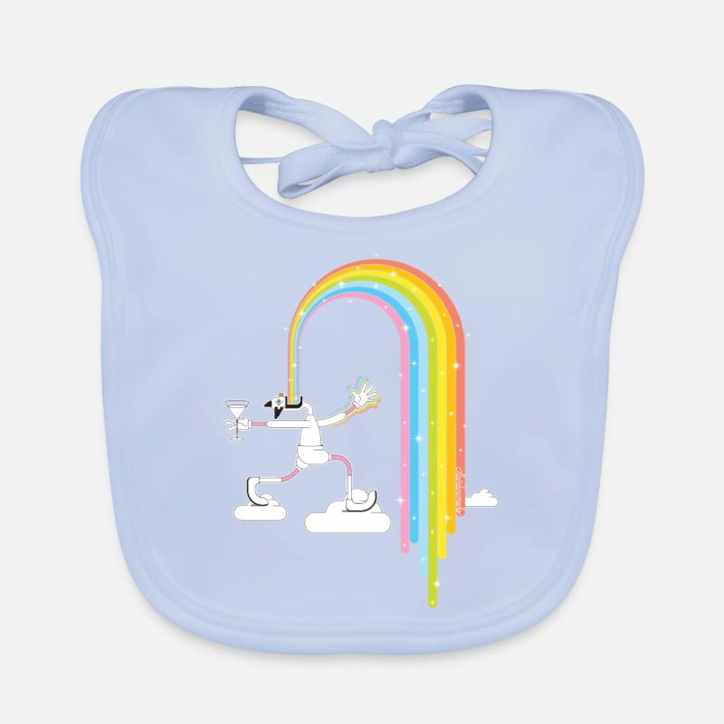 Rainbowmaker Baby Bio-Lätzchen