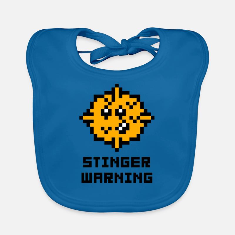 Stinger Avertissement Bavoir bio Bébé