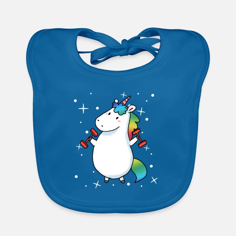 Einhorn Shirt Geschenk Baby Bio-Lätzchen