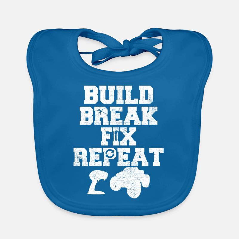 RC remotely controlled Organic Baby Bibs