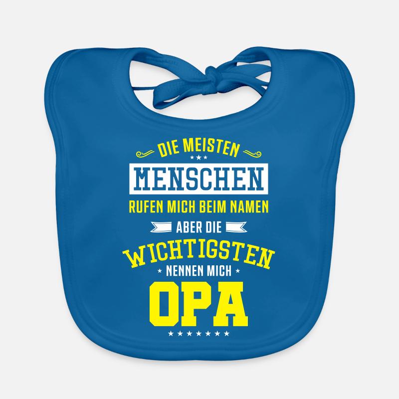 Opa Spruch Baby Bio-Lätzchen
