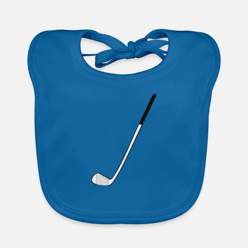 Golfschläger - Geschenk Baby Bio-Lätzchen