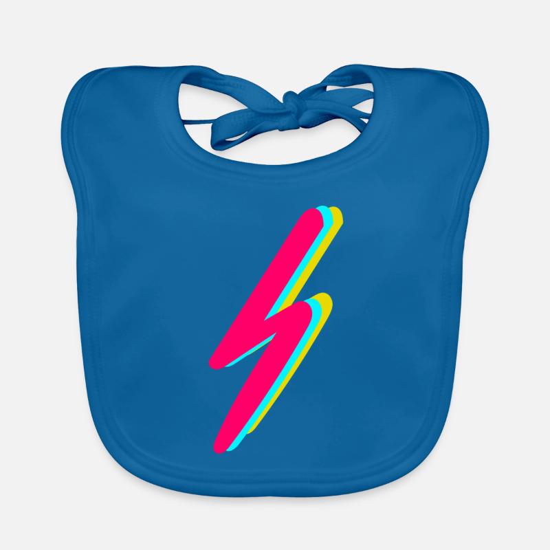 lightning Organic Baby Bibs
