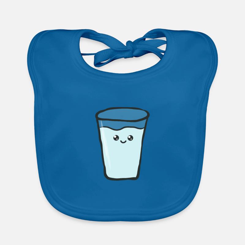 Wasser - Glas - Geschenk Baby Bio-Lätzchen