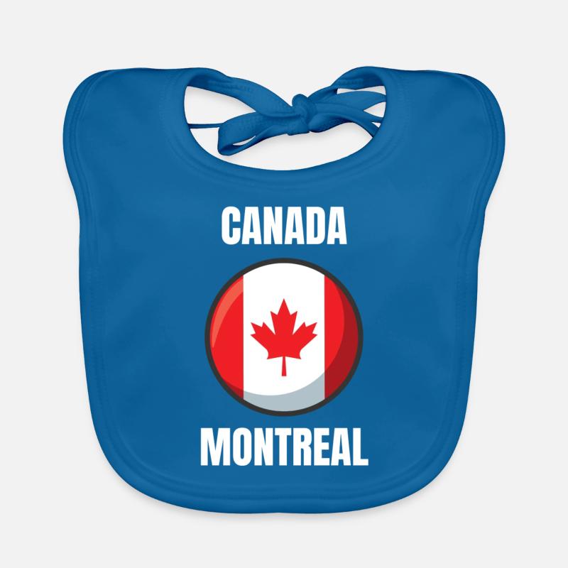 Montreal Canada Geschenkidee Baby Bio-Lätzchen