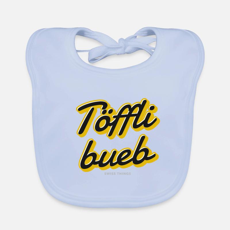 Töfflibueb Swiss Things Baby Bio-Lätzchen