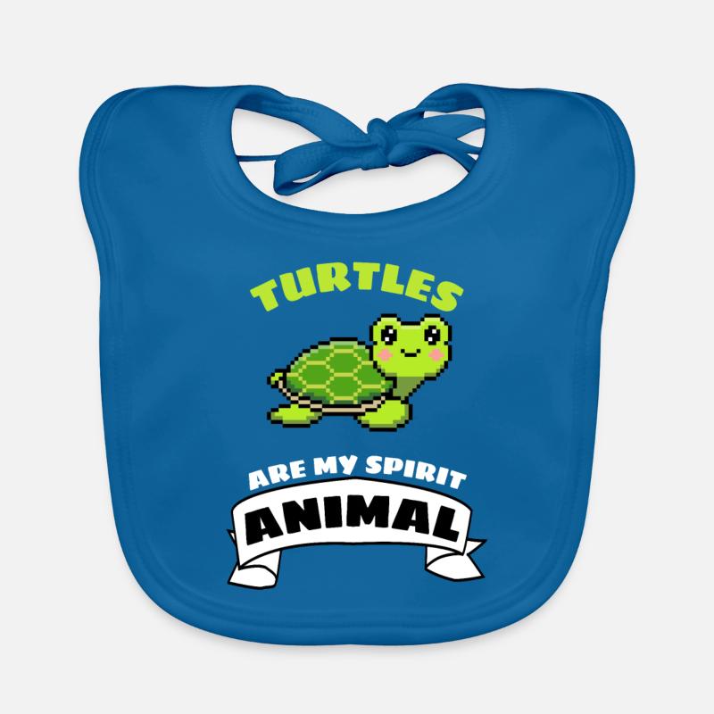 Sea Turtle Gift Cute Turtle Organic Baby Bibs