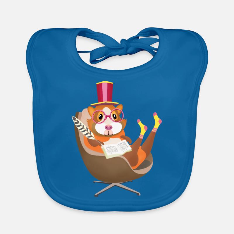 hamster écrivain Bavoir bio Bébé