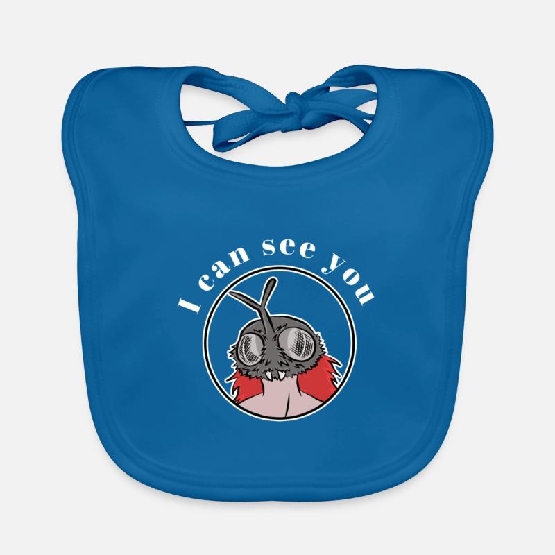 I Can See You Organic Baby Bibs