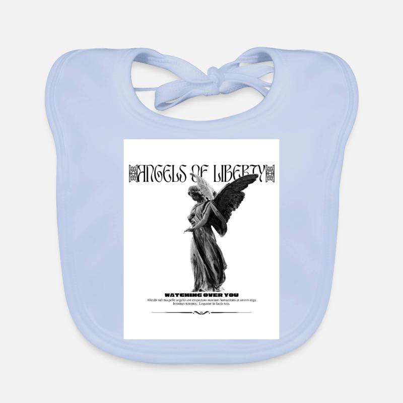 Anges de la Liberté Bavoir bio Bébé