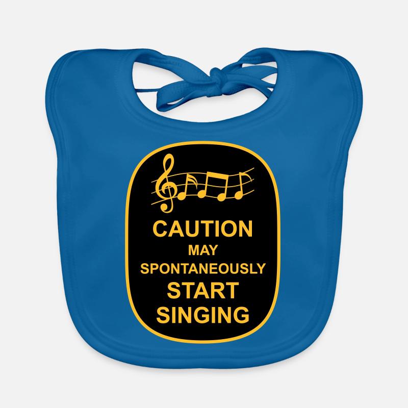 may spontaneously start singing Baby Bio-Lätzchen