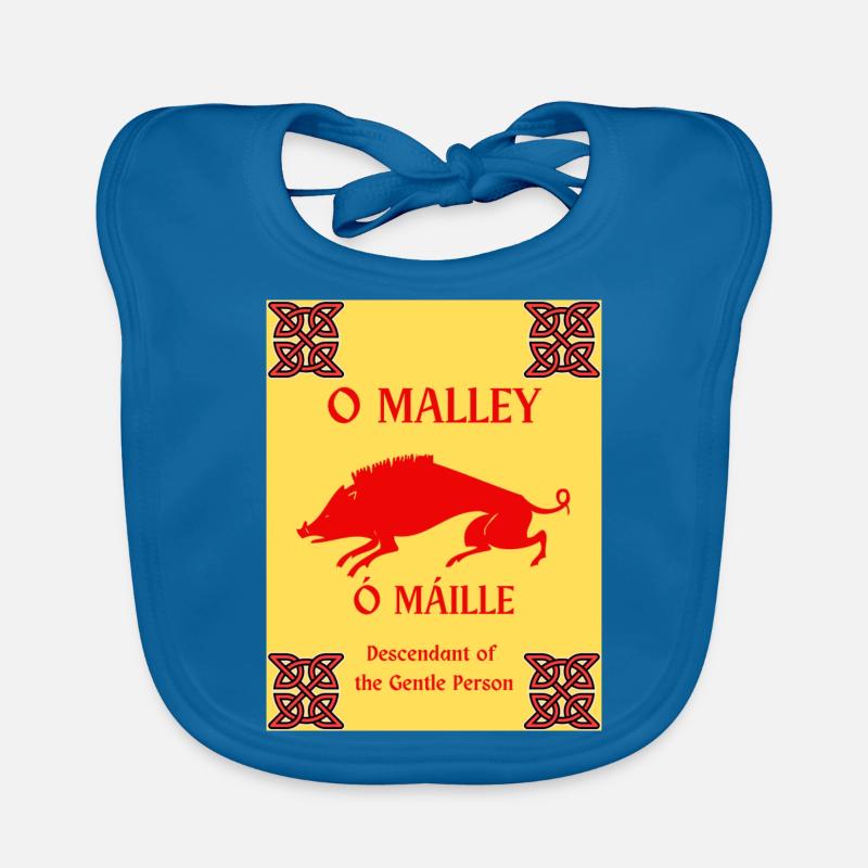 O MALLEY NACHNAME Baby Bio-Lätzchen