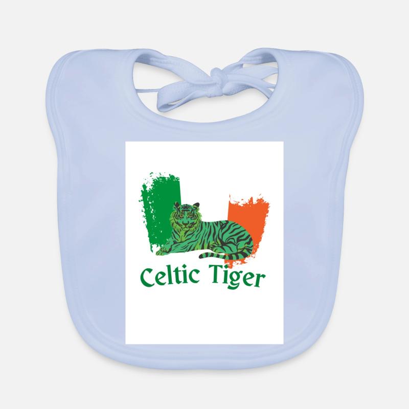 Celtic Tiger Organic Baby Bibs