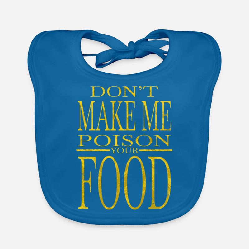 cuisine chefowner gift for chef chef humor Baby Bio-Lätzchen