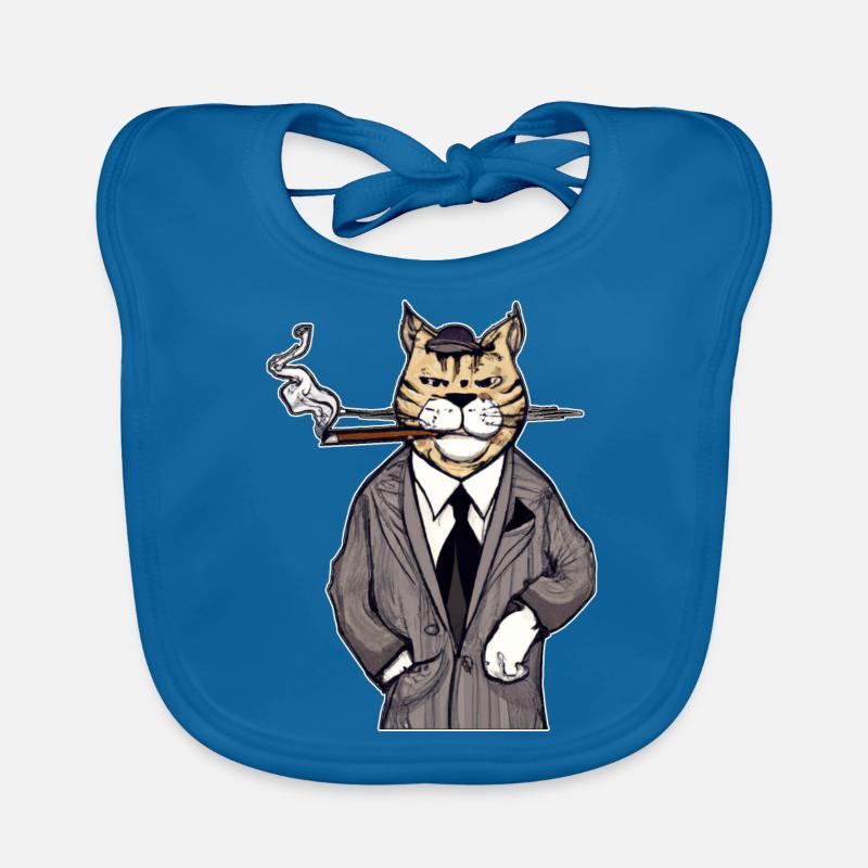 Cat Cat Cat Shirt Cat Gift Idea Kitten Bavoir bio Bébé