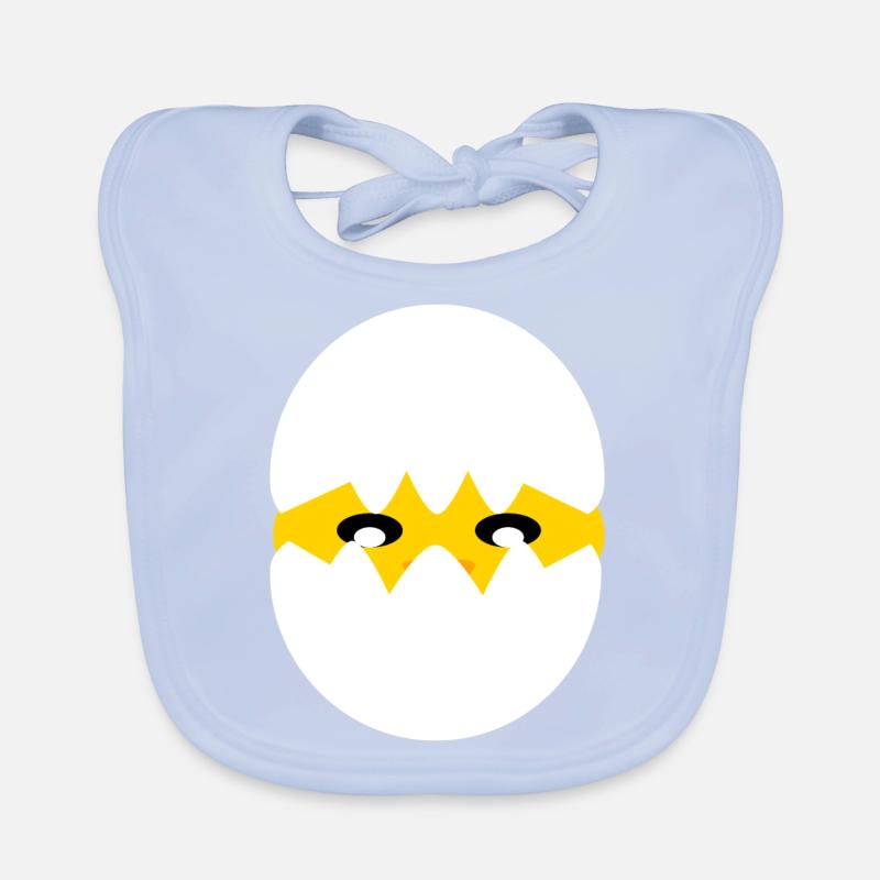 Hatching chick Organic Baby Bibs
