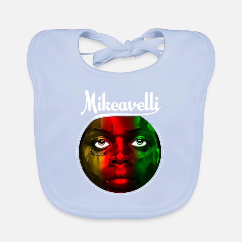 Mikeavelli Juneteenth Baby Bio-Lätzchen