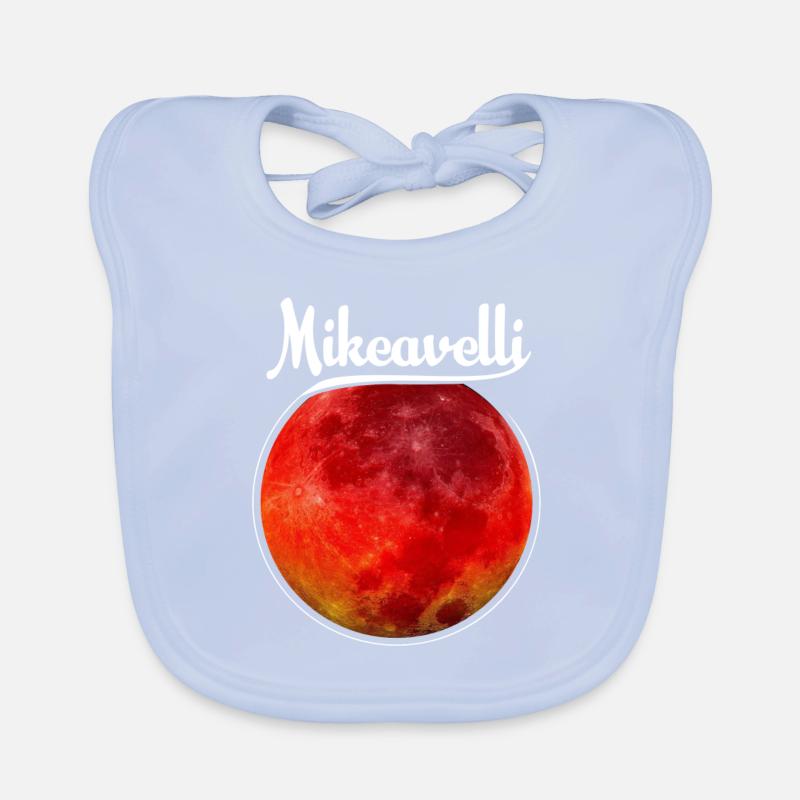 Mikeavelli Lune de sang Bavoir bio Bébé