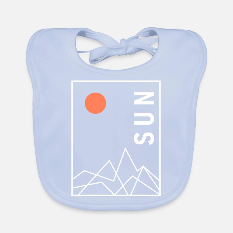 Conception abstraite Bavoir bio Bébé