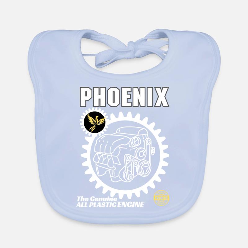 PHOENIX Engine Organic Baby Bibs