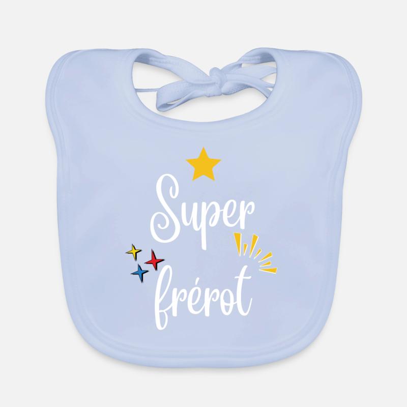 Super frérot Bavoir bio Bébé