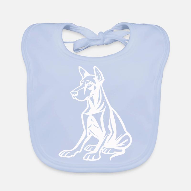 hund comic Baby Bio-Lätzchen
