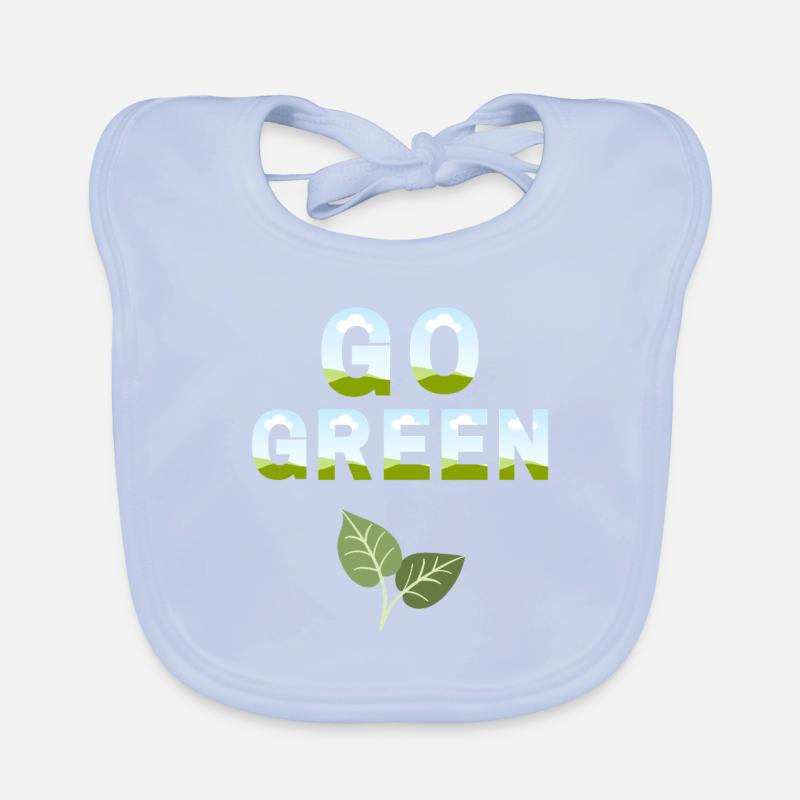 Passez au VERT Bavoir bio Bébé