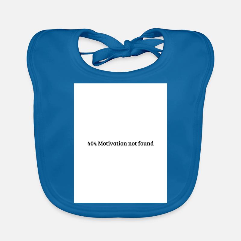 404 Motivation not found - Baby Bio-Lätzchen - Pfauenblau