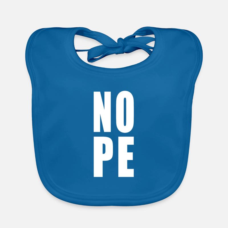 Nope Organic Baby Bibs