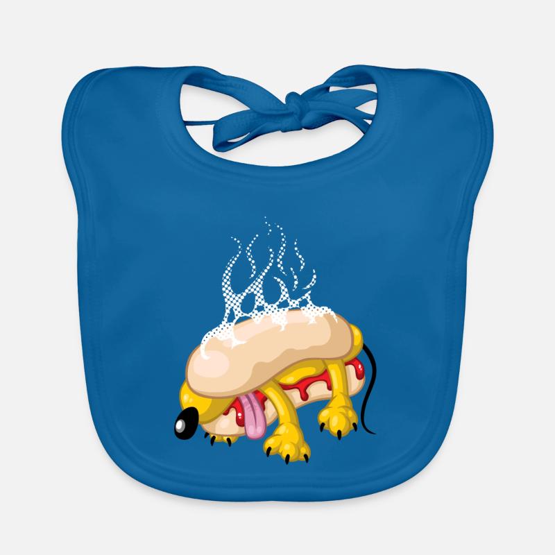 Hot dog Baby Bio-Lätzchen
