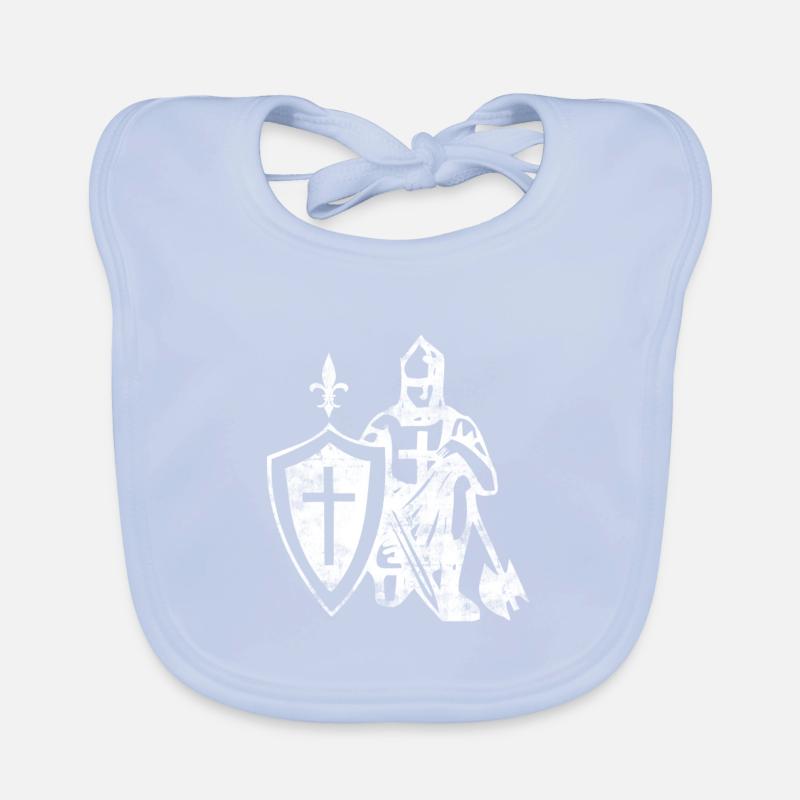 Crusades - Crusaders - Design Organic Baby Bibs