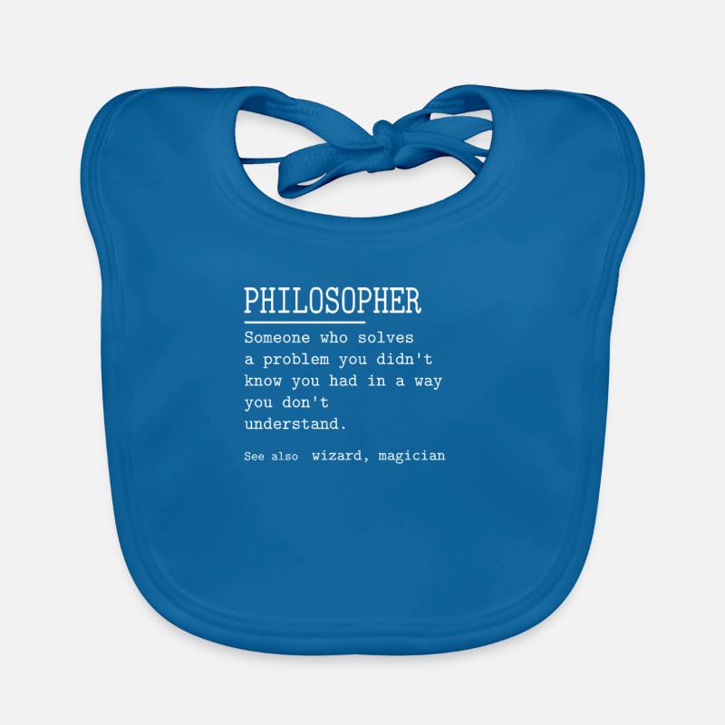 PHILOSOPHE Bavoir bio Bébé