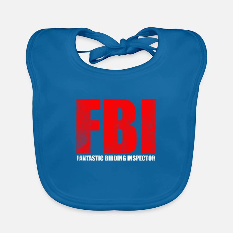 Conception de l’inspecteur d’observation des oiseaux du FBI Bavoir bio Bébé