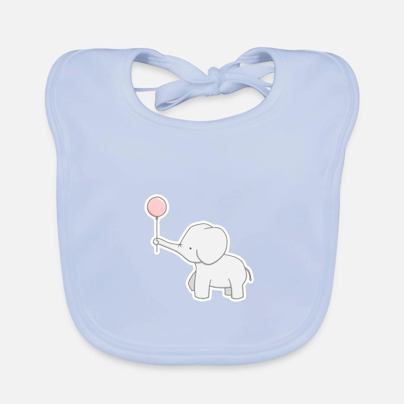 éléphant Bavoir bio Bébé