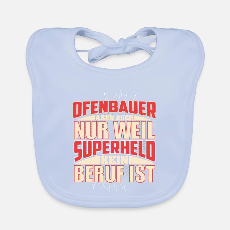 Ofenbauer Superheld Baby Bio-Lätzchen