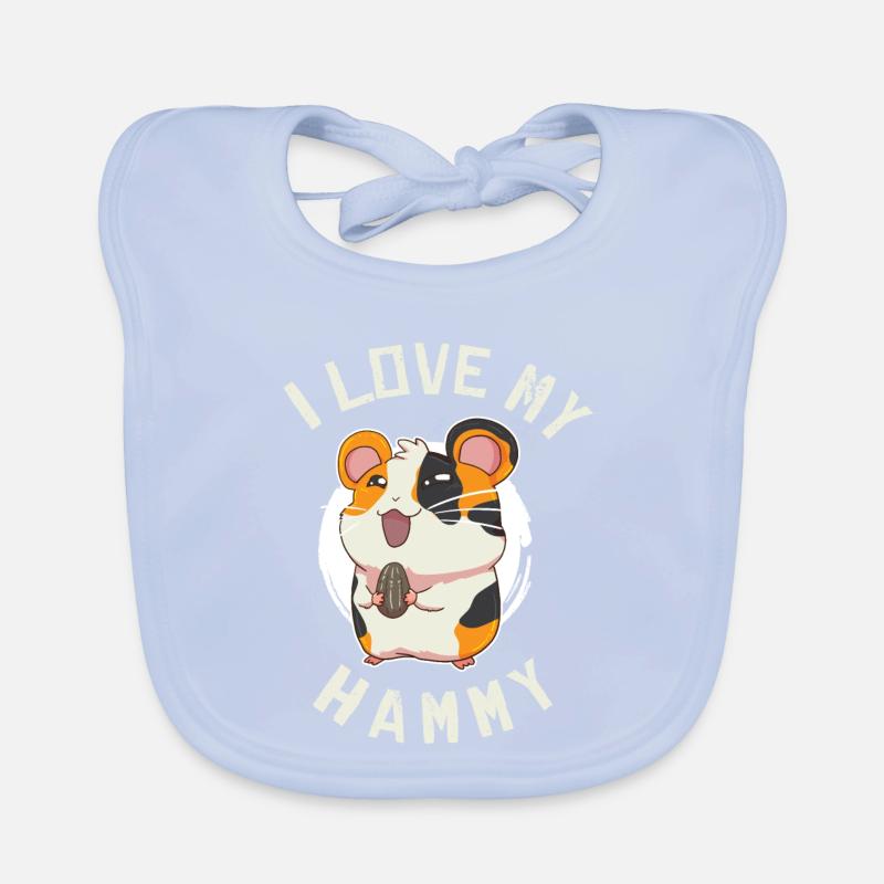 Hamster Hamster doré Bavoir bio Bébé