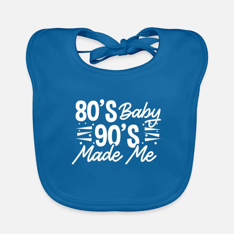 80s 90s Organic Baby Bibs
