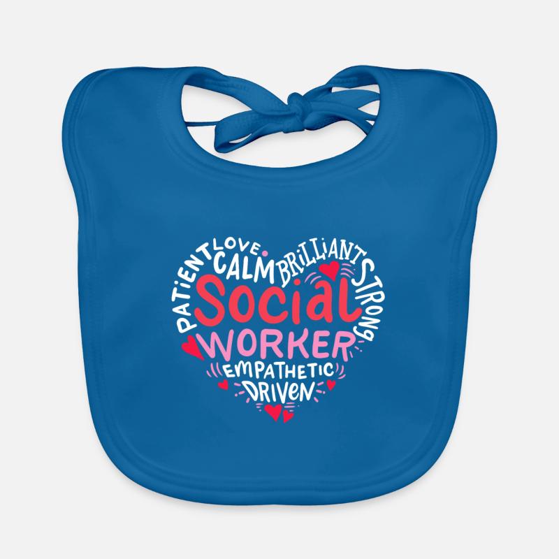 Social worker Organic Baby Bibs