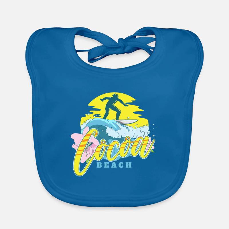 Cocoa Beach Organic Baby Bibs