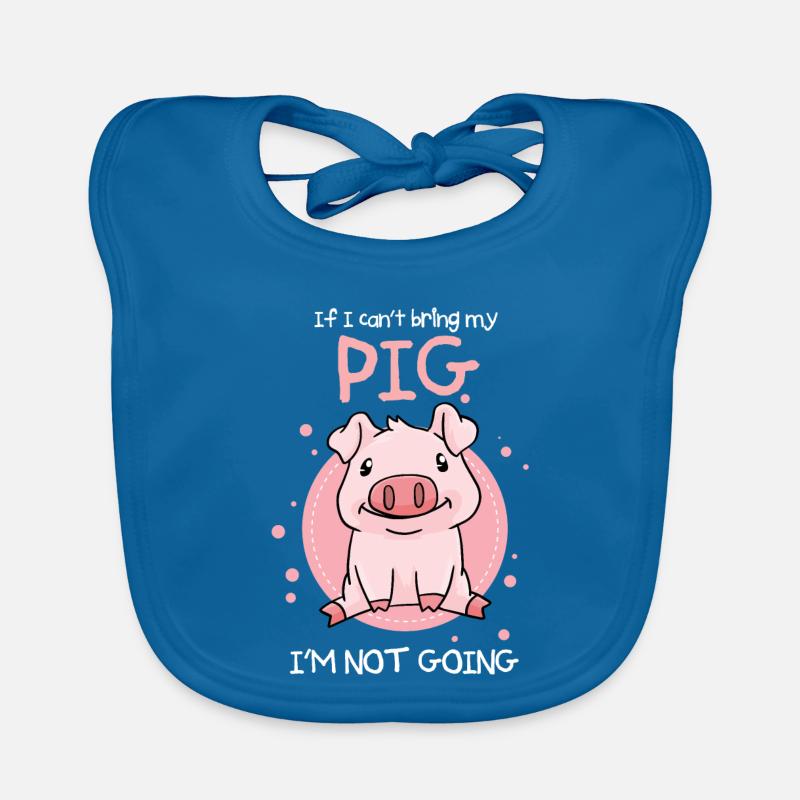 Schwein Schweinchen Ferkel Baby Bio-Lätzchen