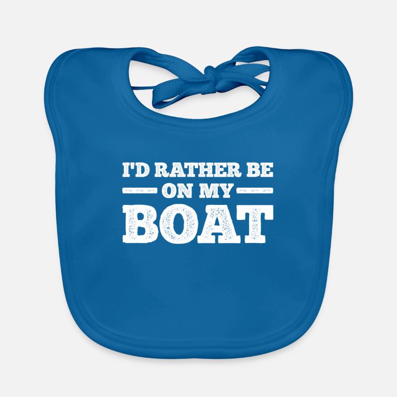 Boating Boating Organic Baby Bibs