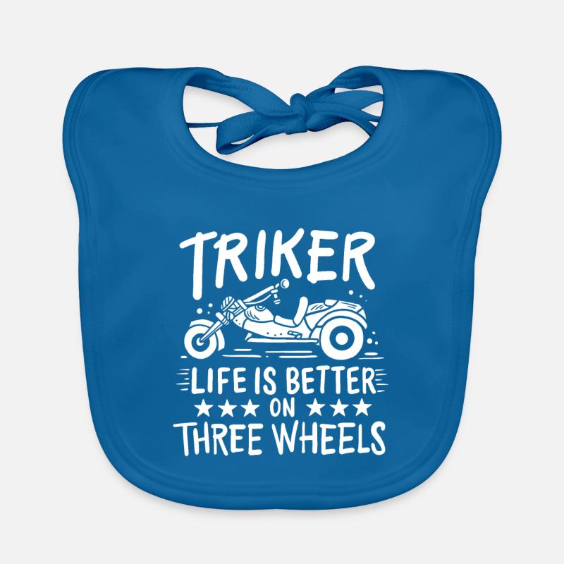 Triker Trike Chopper Bavoir bio Bébé