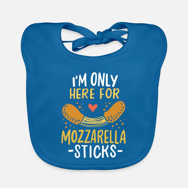 Bâtonnets de mozzarella Bavoir bio Bébé