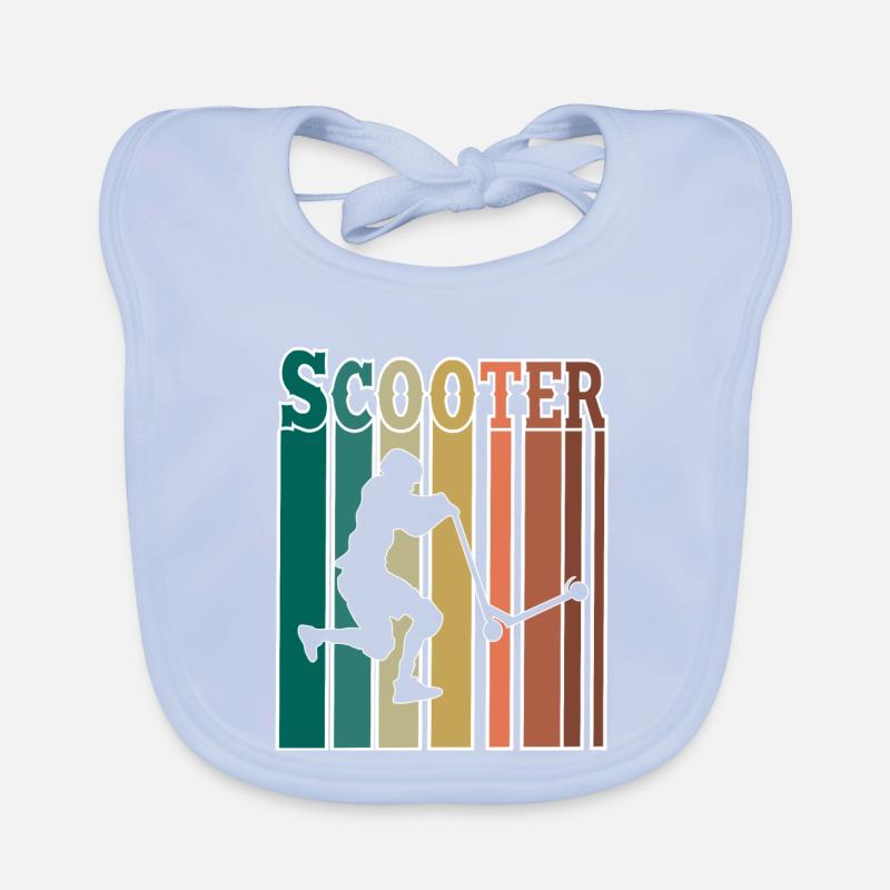Scooter Bavoir bio Bébé
