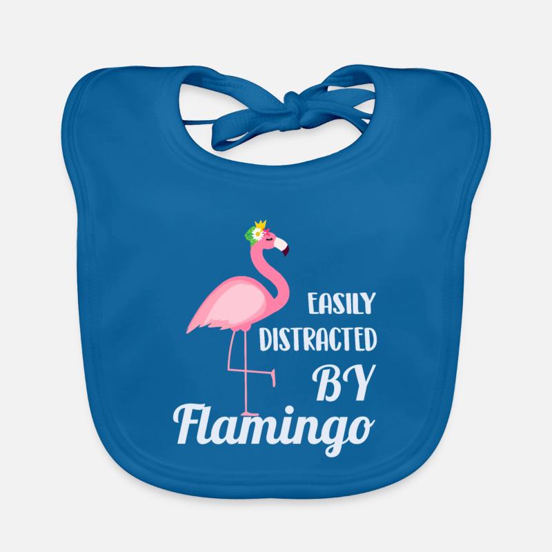Flamingo Bavoir bio Bébé