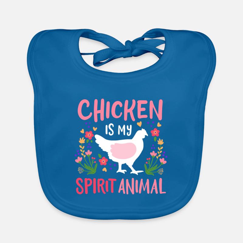 Chicken Hens Chicken Keeping Organic Baby Bibs