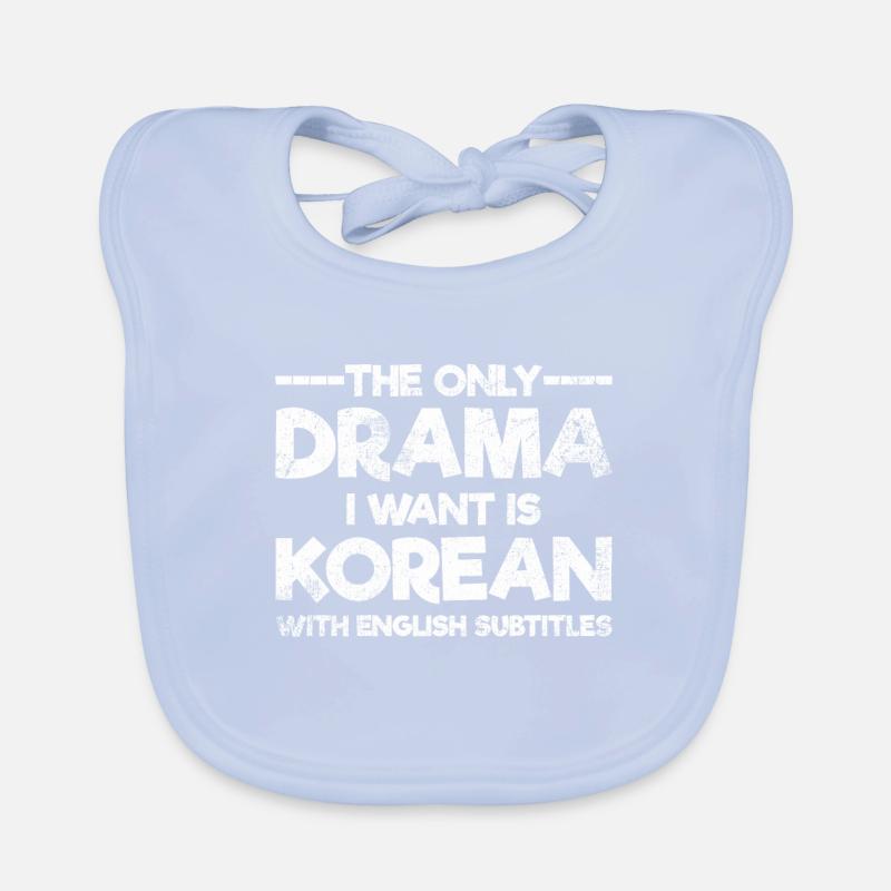 Drame coréen K-Drama Bavoir bio Bébé
