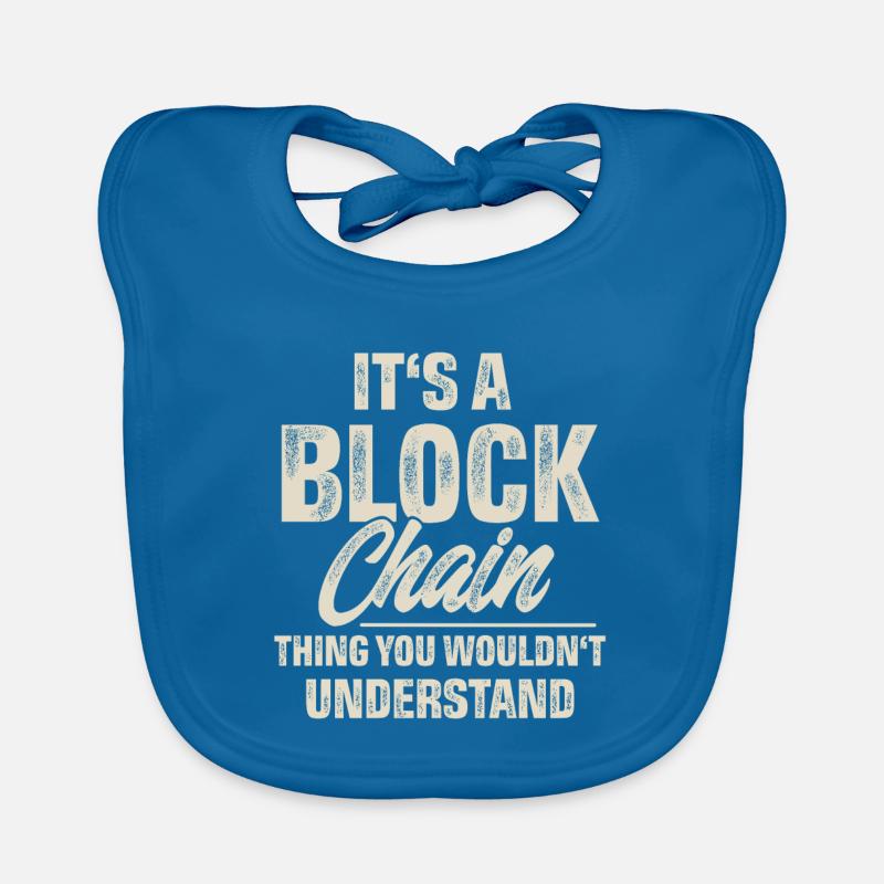 Crypto Blockchain Bavoir bio Bébé