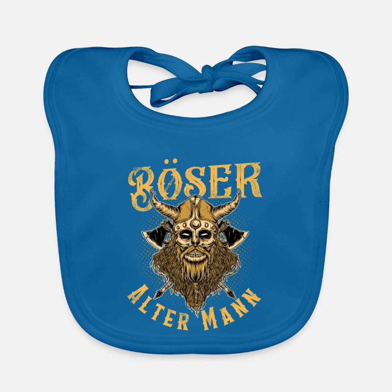 Böser Alter Mann Baby Bio-Lätzchen
